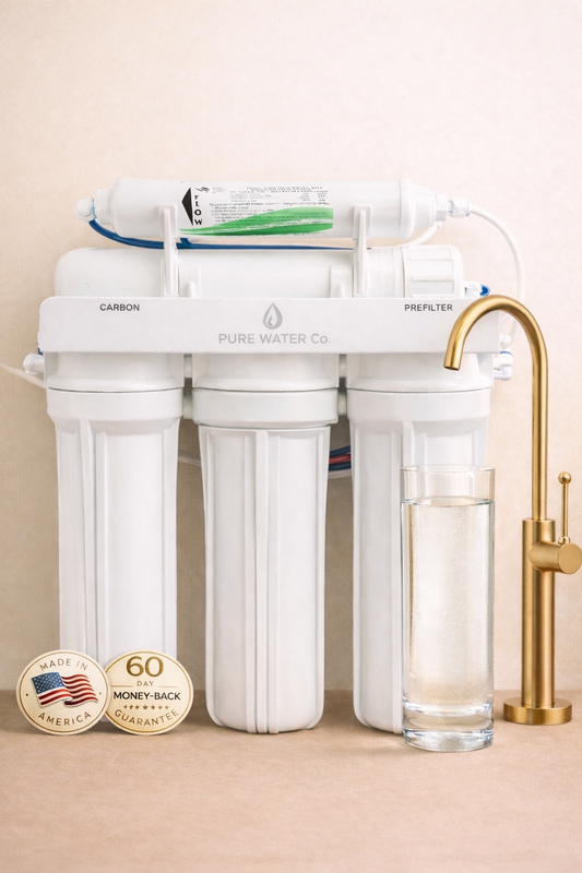 Reverse Osmosis Drinking Water Filtration System (5-Stage)