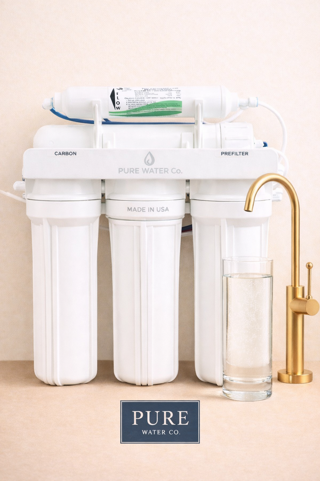 Reverse Osmosis Drinking Water Filtration System (5-Stage)